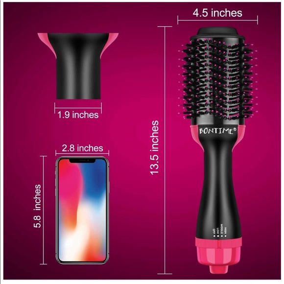 One Step Hair Dryer Volumizer - Hot Air Brush - Picture 5 of 6